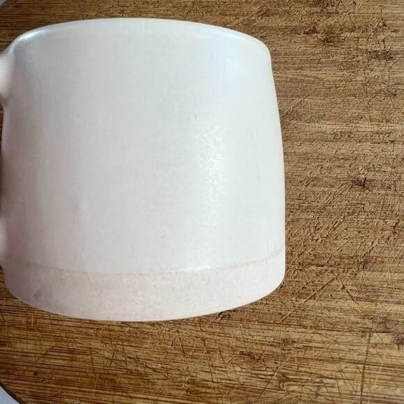 Crate&Barrel White Stoneware Mug 3.5" Made In Portugal - Picture 7 of 16